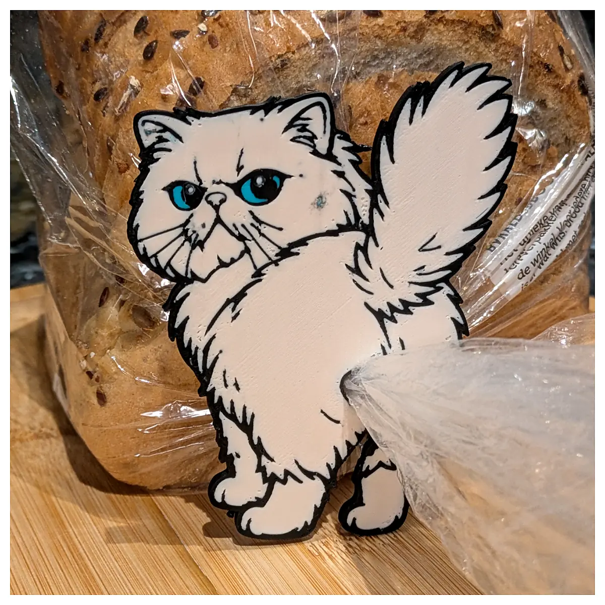 Persian Cat Bread Bag Clip Baker s Clips Food Storage Freshness Seal Keepsakes
