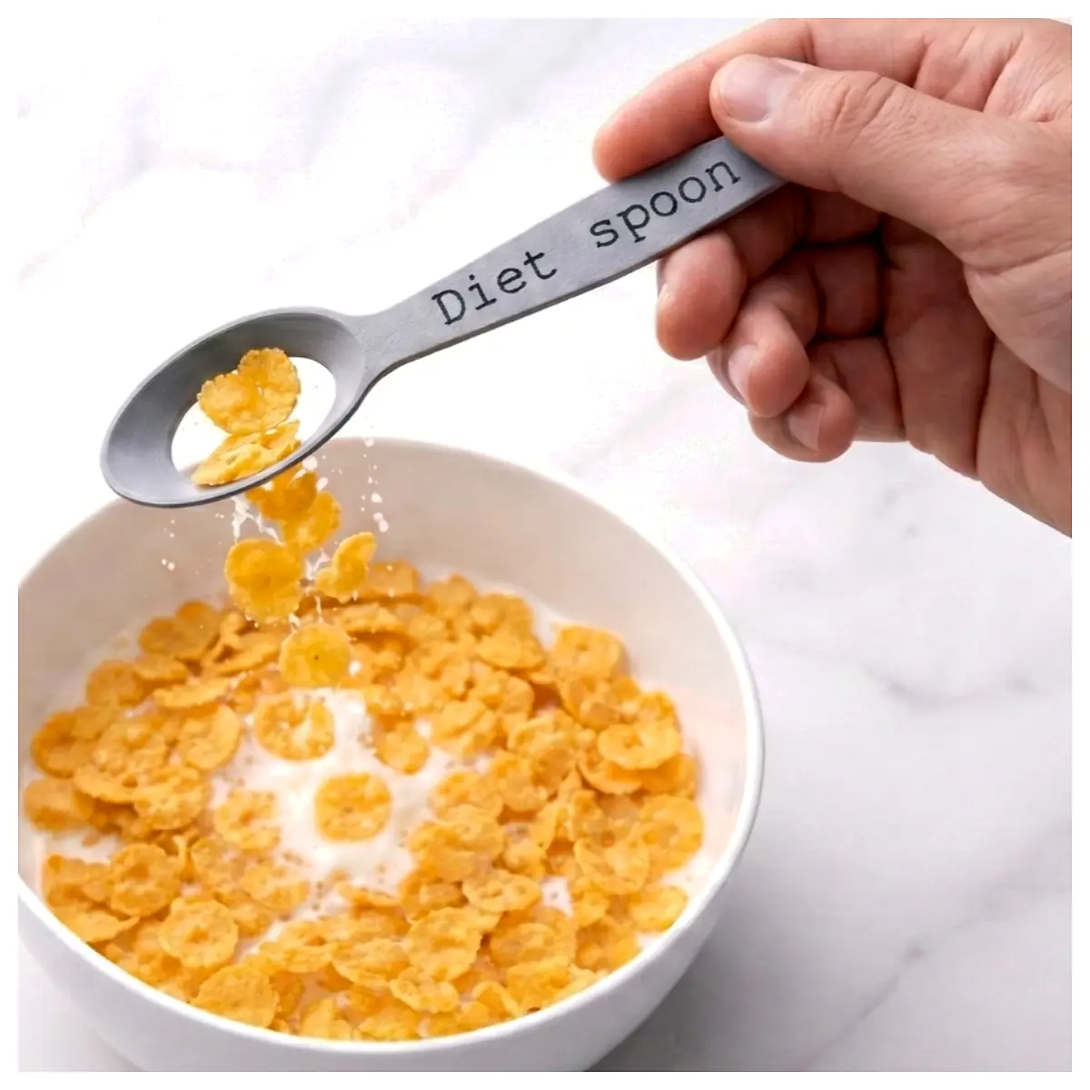 Diet Spoon Weight Loss Utensil Meal Prep Portion Control Nutrition Tool