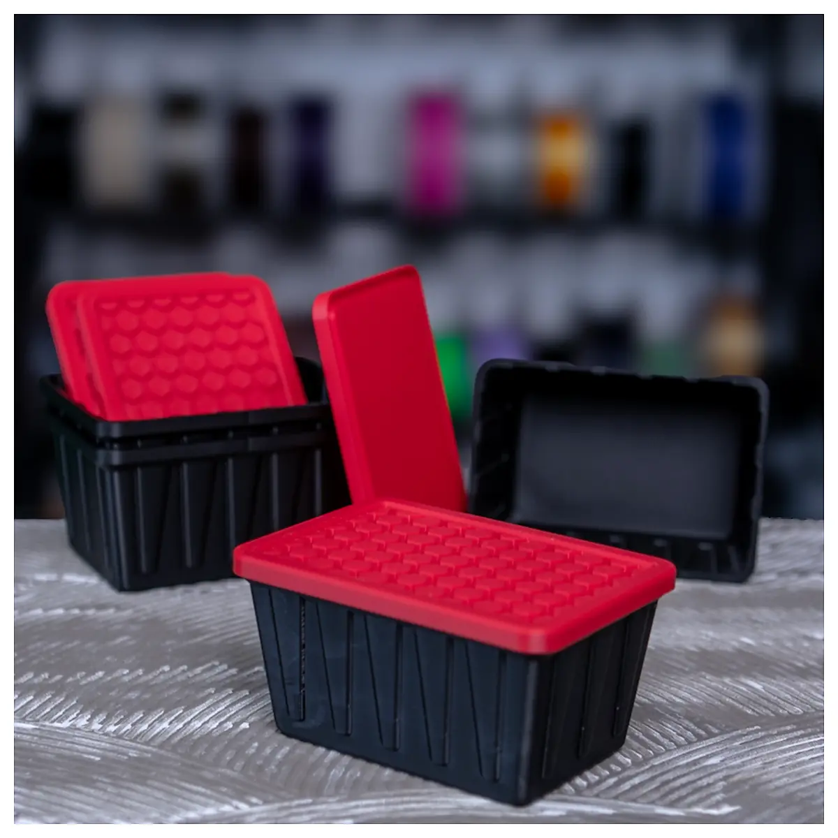 Stackable Teeny Totes Kids Storage Bins Toy Organizer Small Containers Nesting Sets Storage Solutions