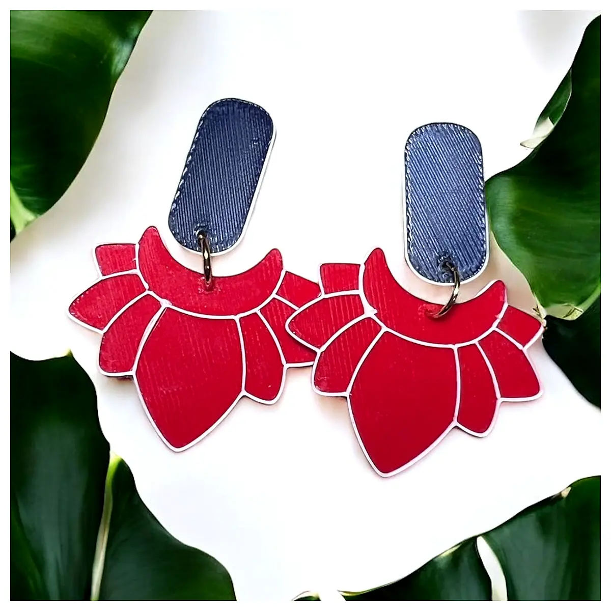 Flower Earrings Women Floral Ear Studs Open Earrings Elegant Romantic Jewelry Wholesale Retail