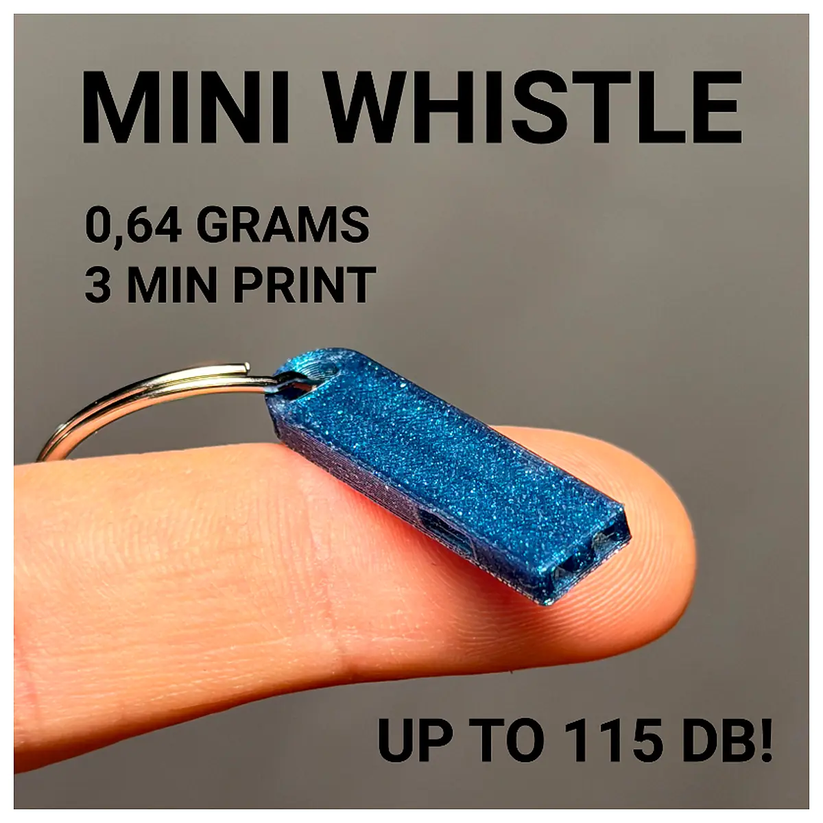 Mini Whistle Emergency Signal Outdoor Sports Survival Rescue Device Portable Signaling Whistle