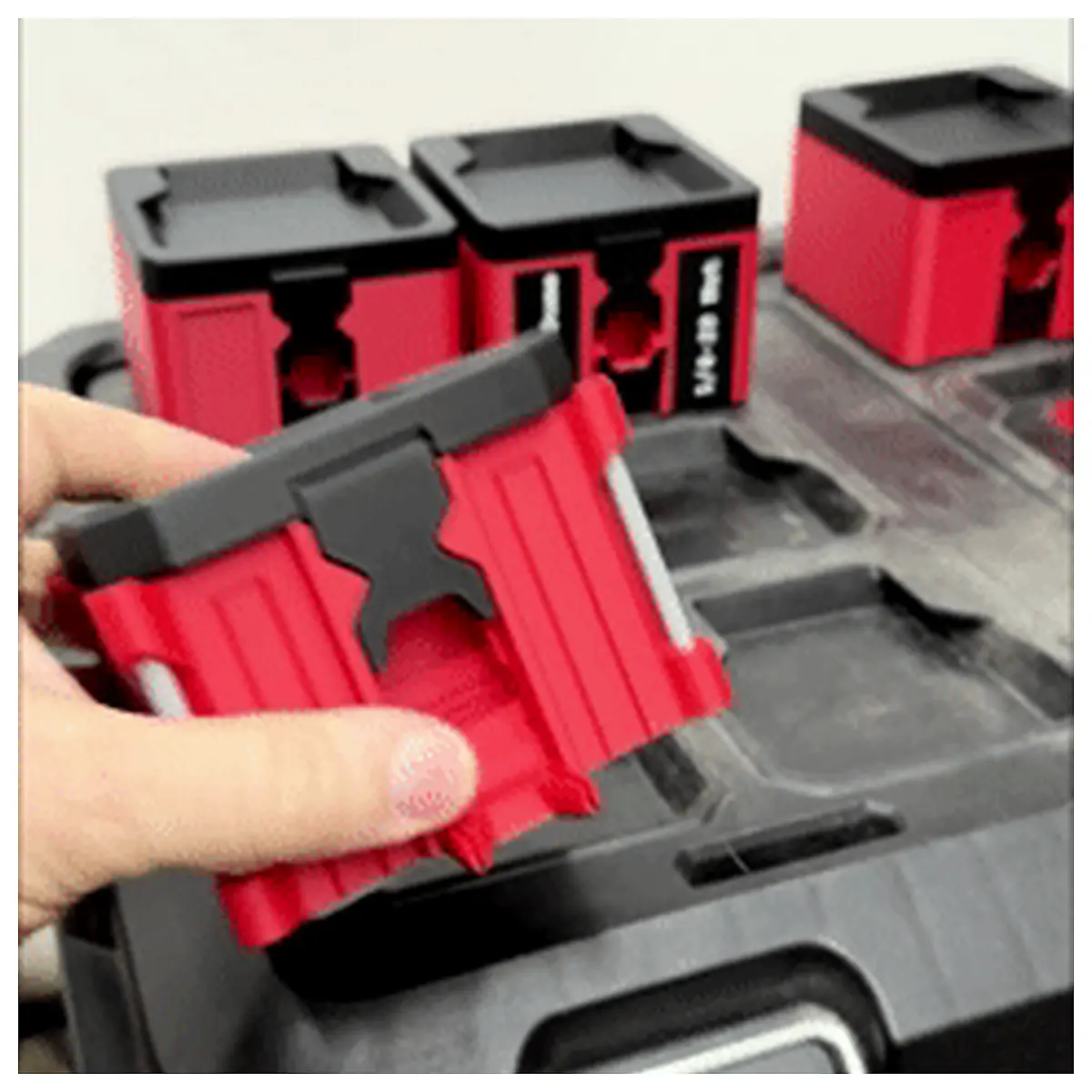 Milwaukee Packout Topper Accessories Organizer Storage Solutions Tool Box Parts Transport Universal
