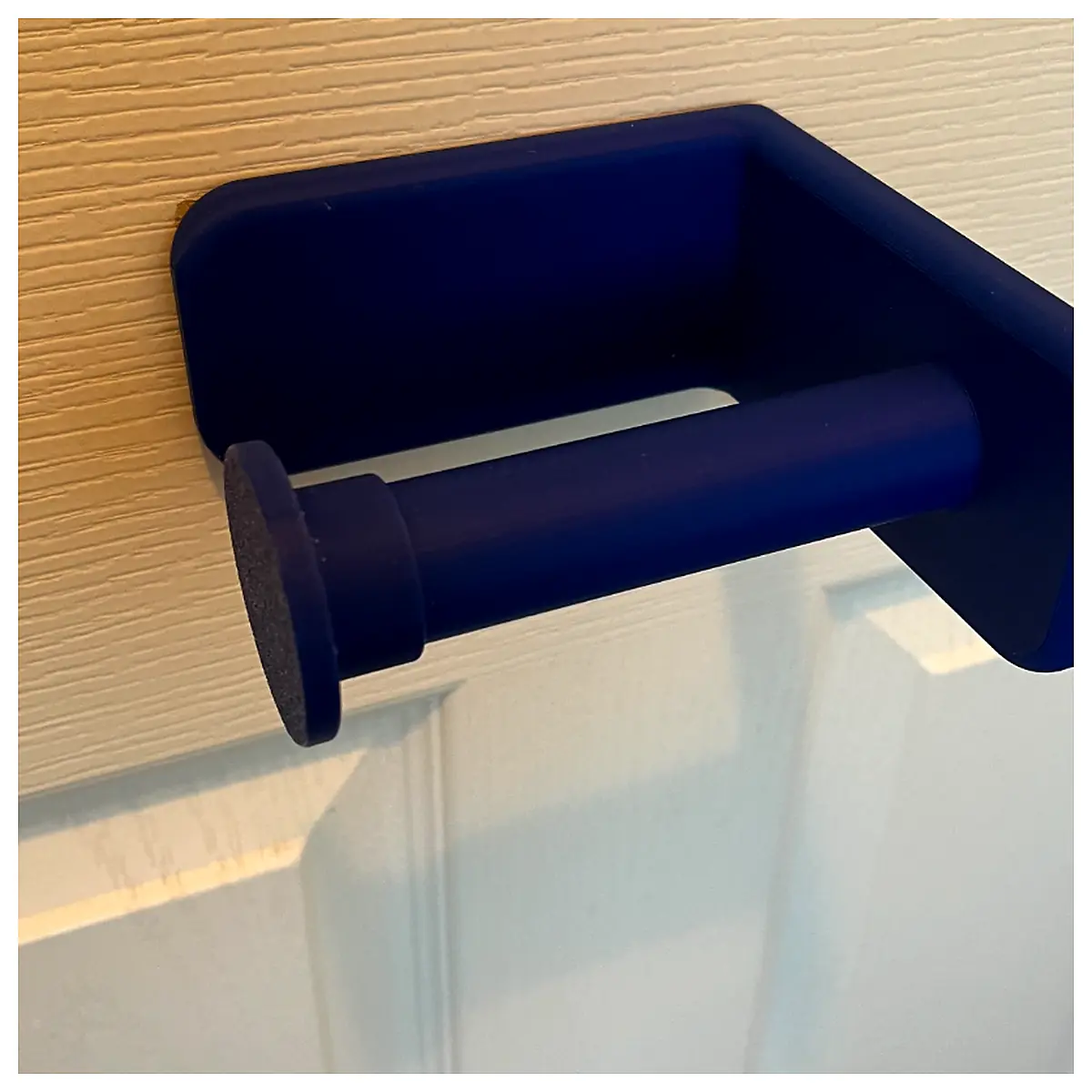 Toilet Roll Holder V2 Bathroom Shelf Paper Towel Holder Wall Mounted Storage Rack Organizer