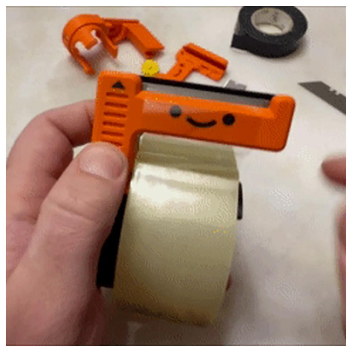 Retractable Blade Tape Cutter Universal Blade Tool Quick Cut Blade Repair Parts Cutting Tool