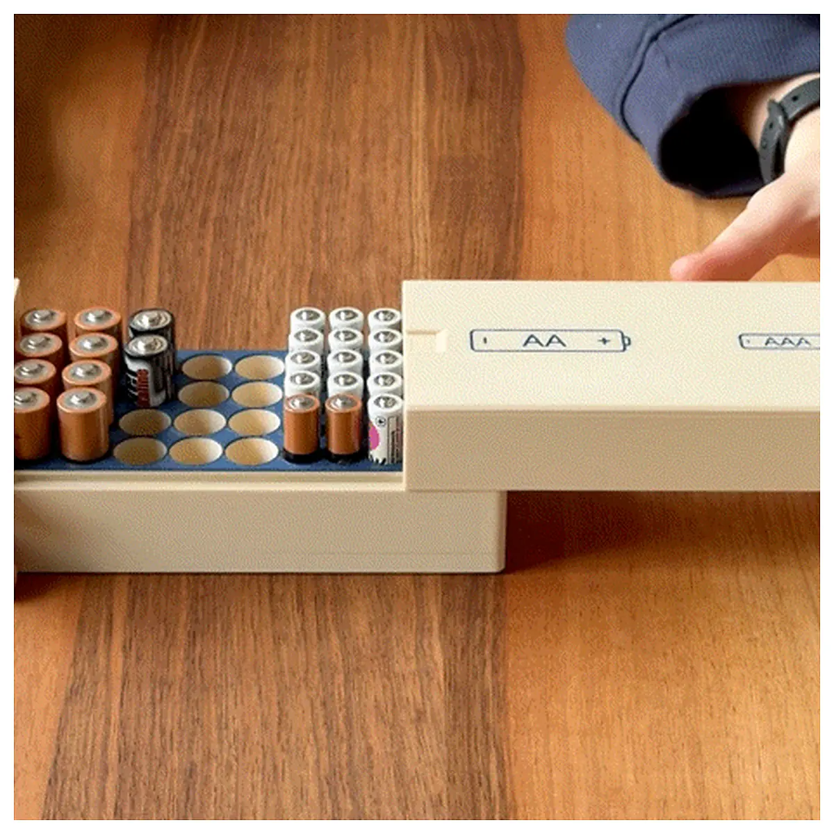 AA AAA Battery Organizer Case Storage Holder Multi Pack Battery Case Accessories Replacement Parts