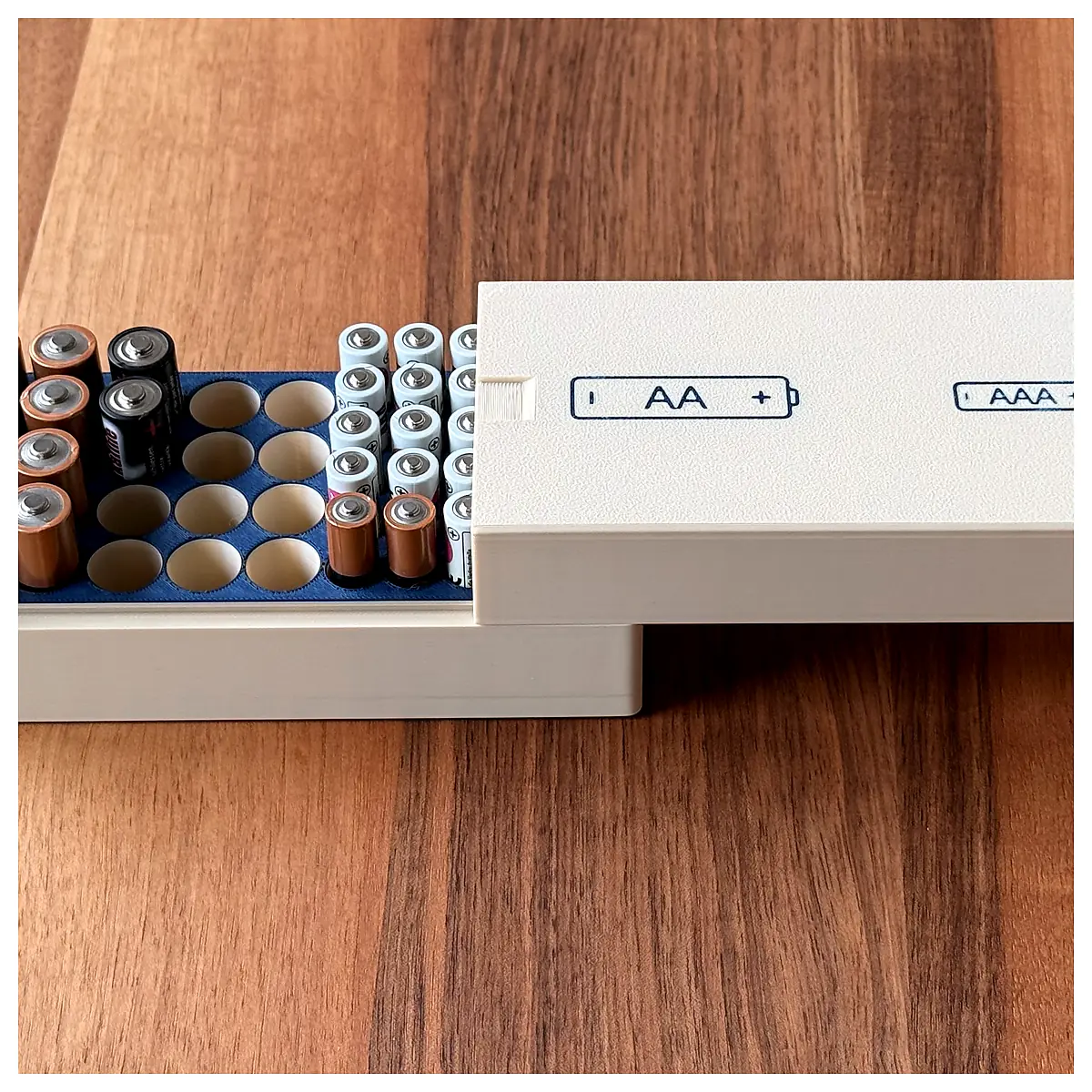 AA AAA Battery Organizer Case Storage Holder Multi Pack Battery Case Accessories Replacement Parts