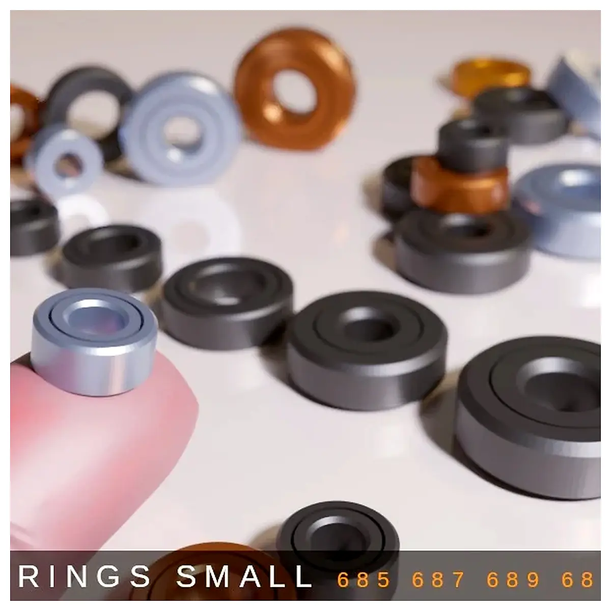 Small Bearings 5 s 685 687 689 629 608 Bearing Parts Repair Accessories Universal
