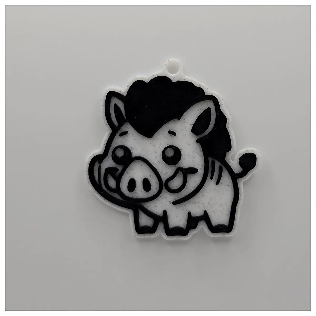 Wild Boar Keychain Animal Charm Friends Decoration Animal Figurine Collectible Keepsake