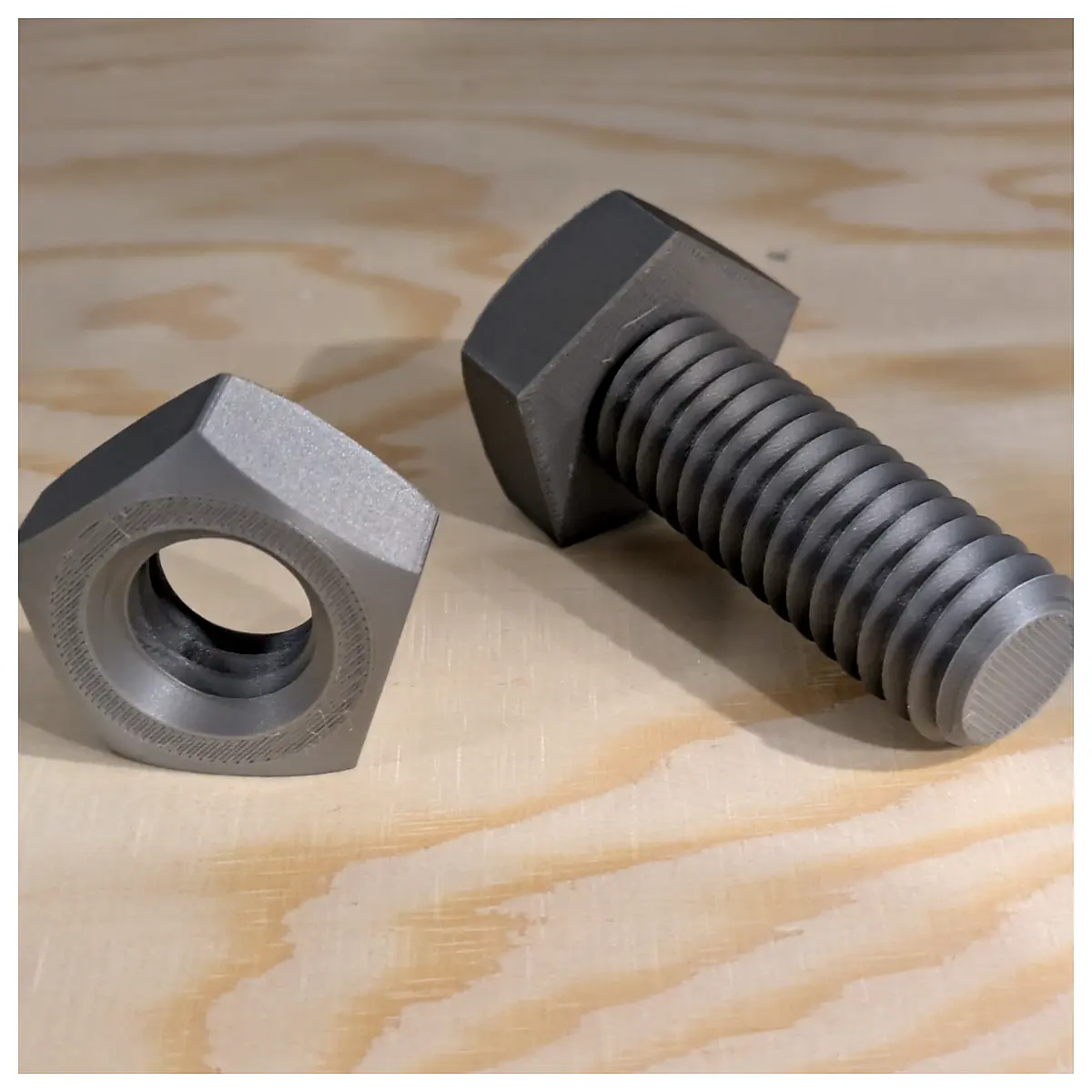 Five Sided Bolt Nut Fasteners Connectors Accessories Mechanical Parts Industrial Equipment