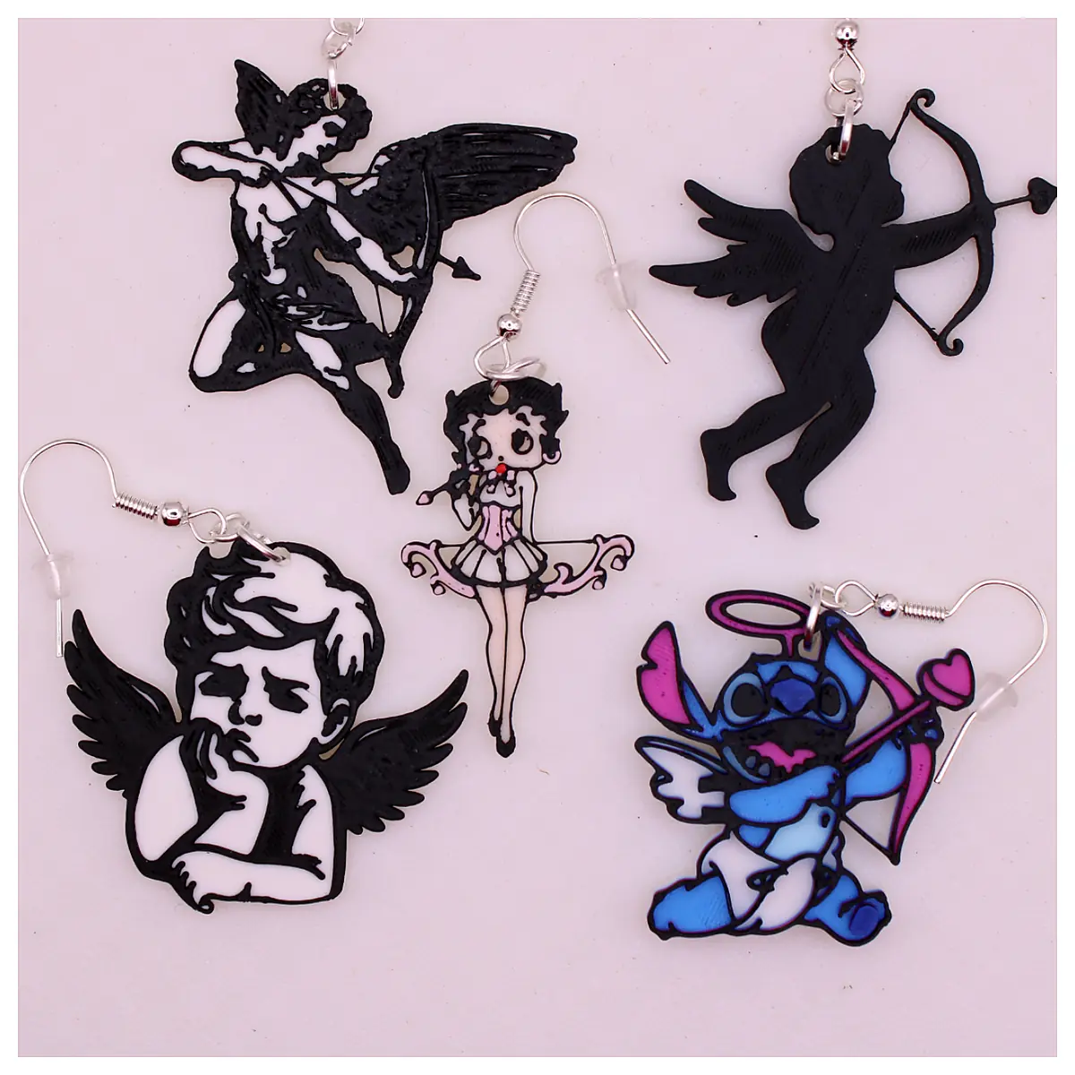 Earrings Women Romance Love Gift Jewelry Elegant Accessories Wholesale