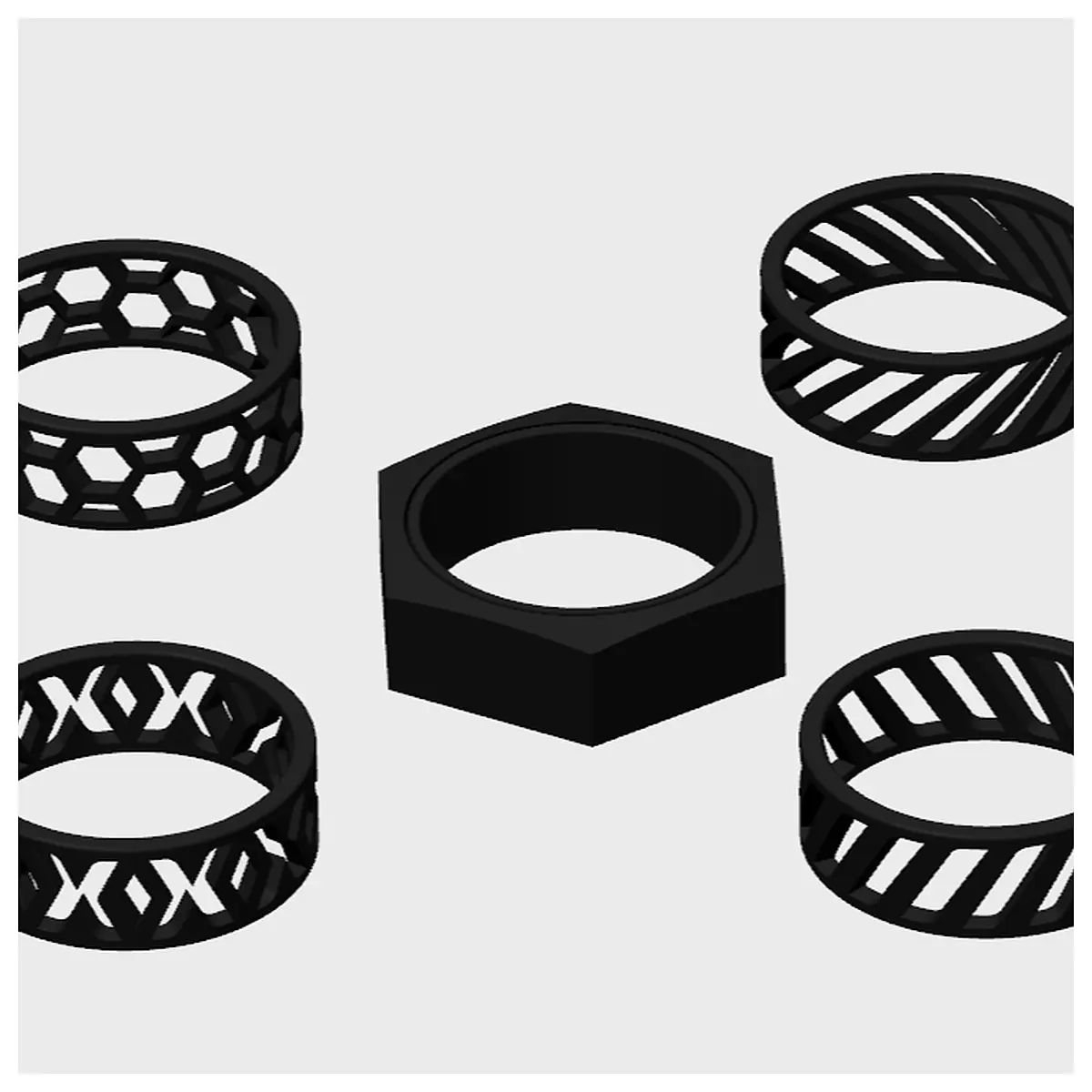 Modern Ring Design Elegant Simple Jewelry Repair Universal Parts Global