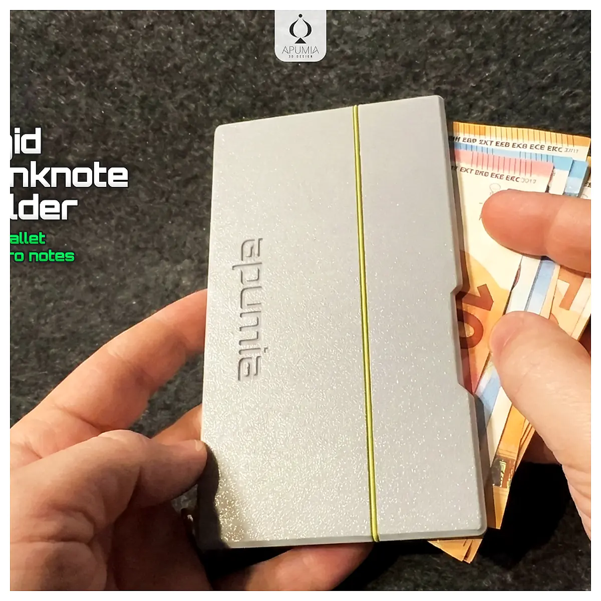 Banknote Holder Slim Wallet 550 Cash Organizer Money Clip Card Case Money Storage Universal Wallet Accessories
