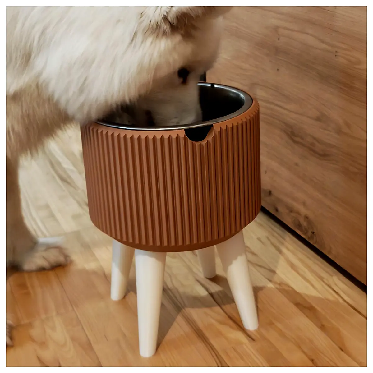 Dog Food Water Bowl Riser Stand Elevated Pet Feeder Dog Water Bowl Stand Pet Standing Bowl Dog Feeding Stand Accessories