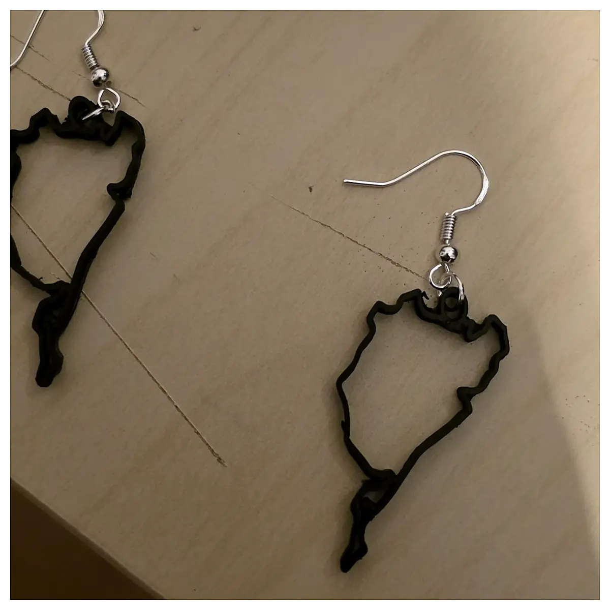 Racing Earrings Automotive Accessories Car Parts Repair Universal Earring Motorsport Jewelry Performance Parts