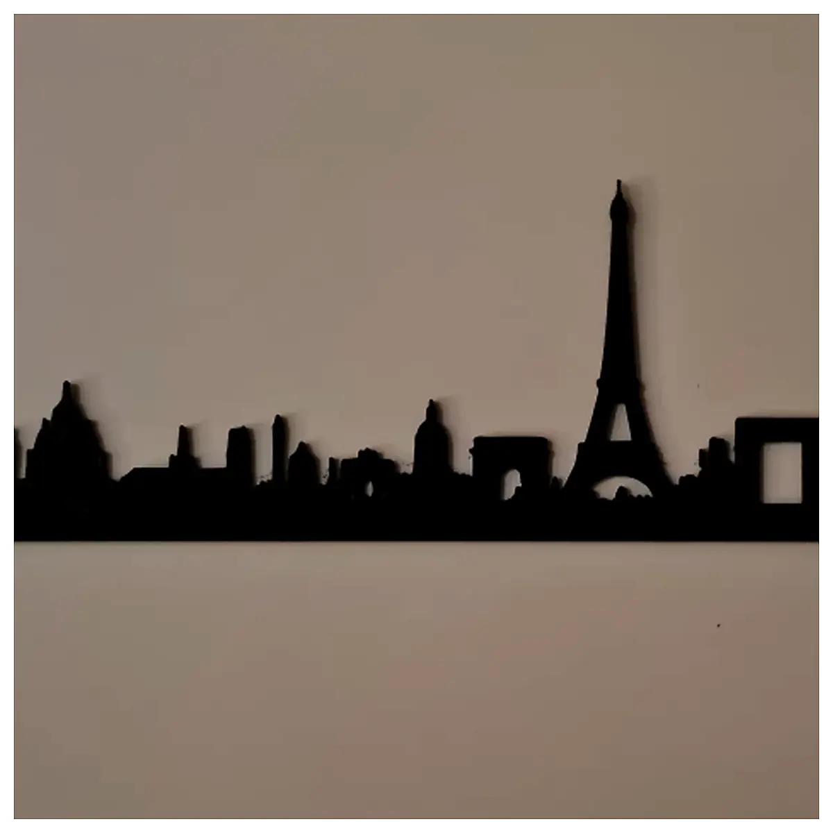 Paris Skyline Canvas Wall Art Print Cityscape Decorative Painting for Living Room Bedroom Wall Decor Tower Gift