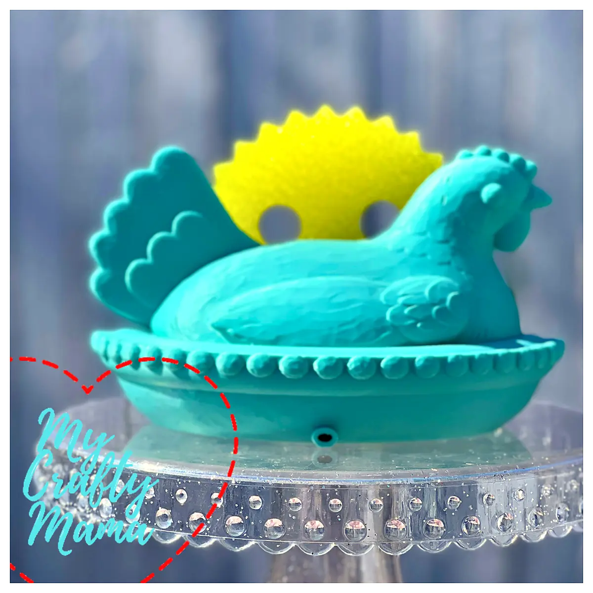 Nest Fit Adapter for Scrub Daddy Round Drain Accessory Cleaning Tool Kitchen Scrubbers Pad Holder