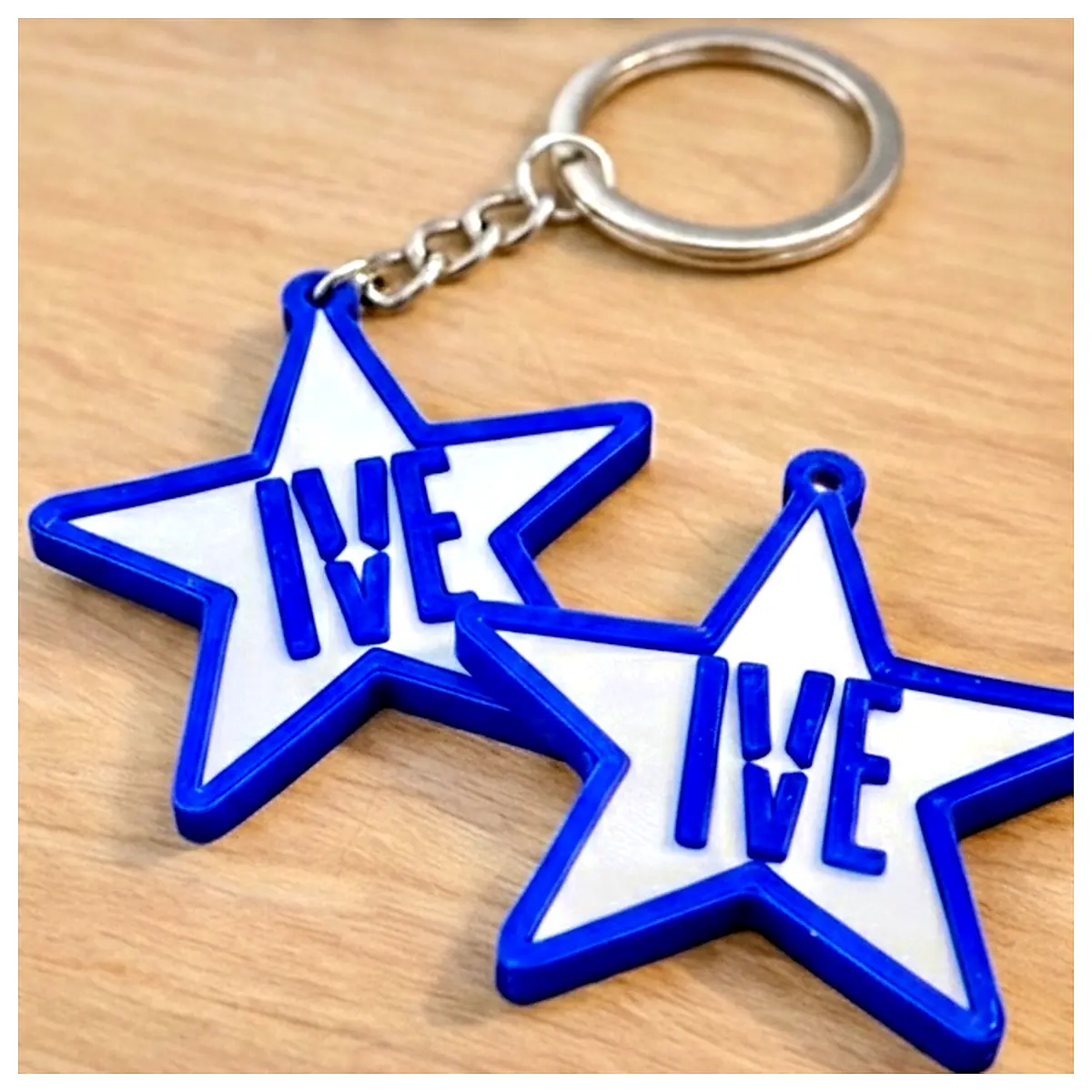 Keychain IVE Merchandise Kpop Idol Keychain Graduation Gift Student Present Keychains Parts Accessories