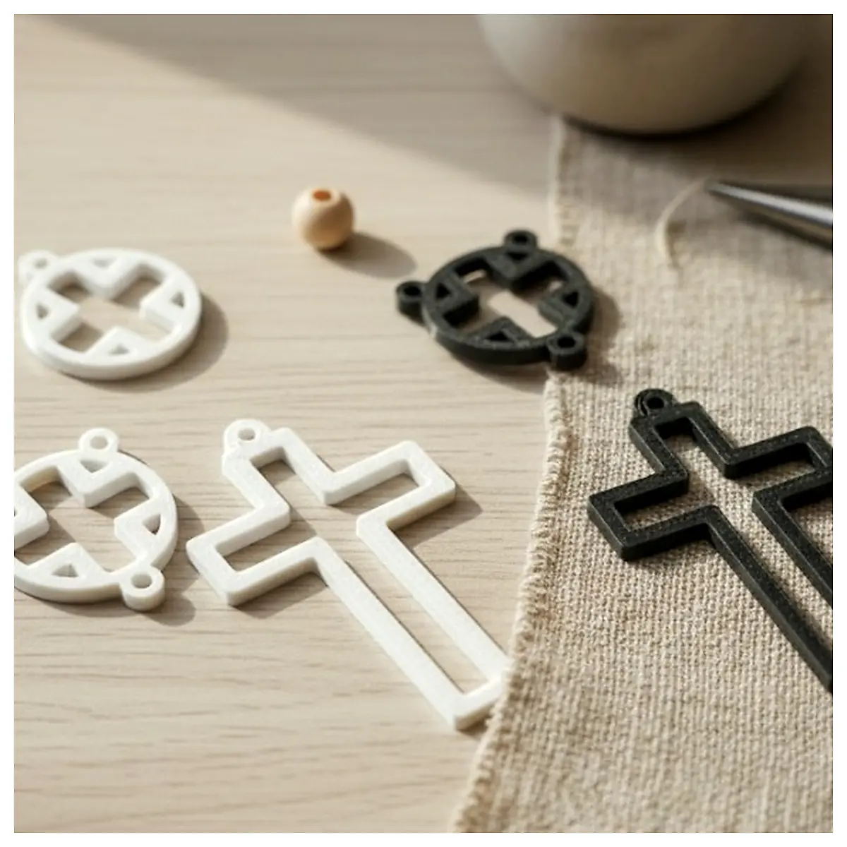 Cross Decor Openwork Design Religious Art Bible Decor Wall Art Religious Ornament Spiritual Art