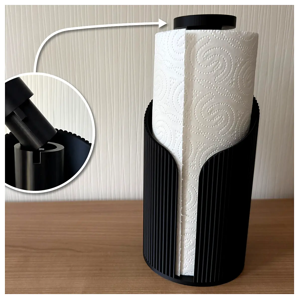 Minimalist Paper Towel Holder Modern Nordic Style Kitchen Bathroom Shelf Tissue Holder Wall Mounted Organizer Home Decor Accessory
