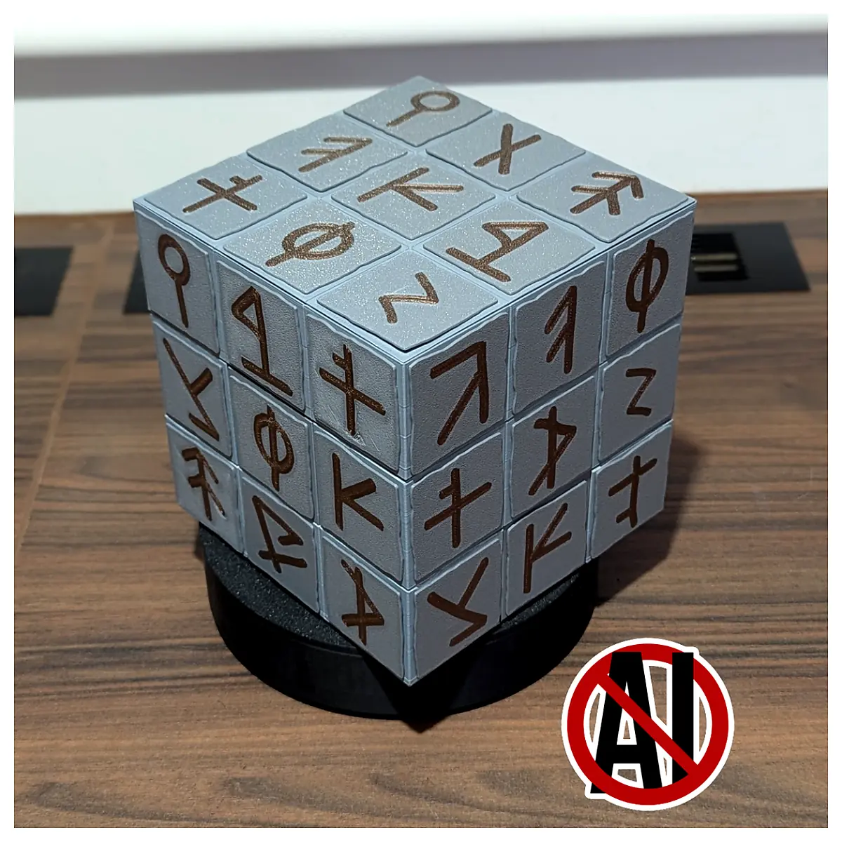 Cube of Mysteries Puzzle Toy Game Problem Solving Brain Training Learning