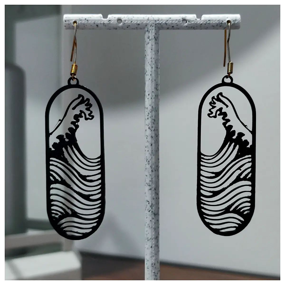 Tsunami Style Earrings Universal Jewelry Repair Parts Fashion Accessories Design Replacement Earring Components