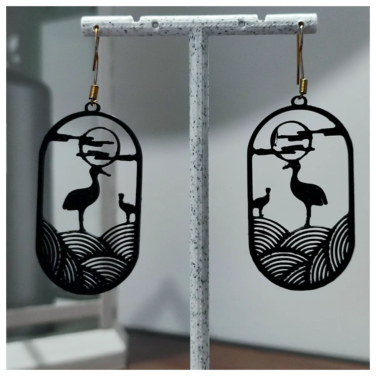 Japanese Inspired Earrings Delicate Jewelry Fashion Accessories Earrings Gift Idea