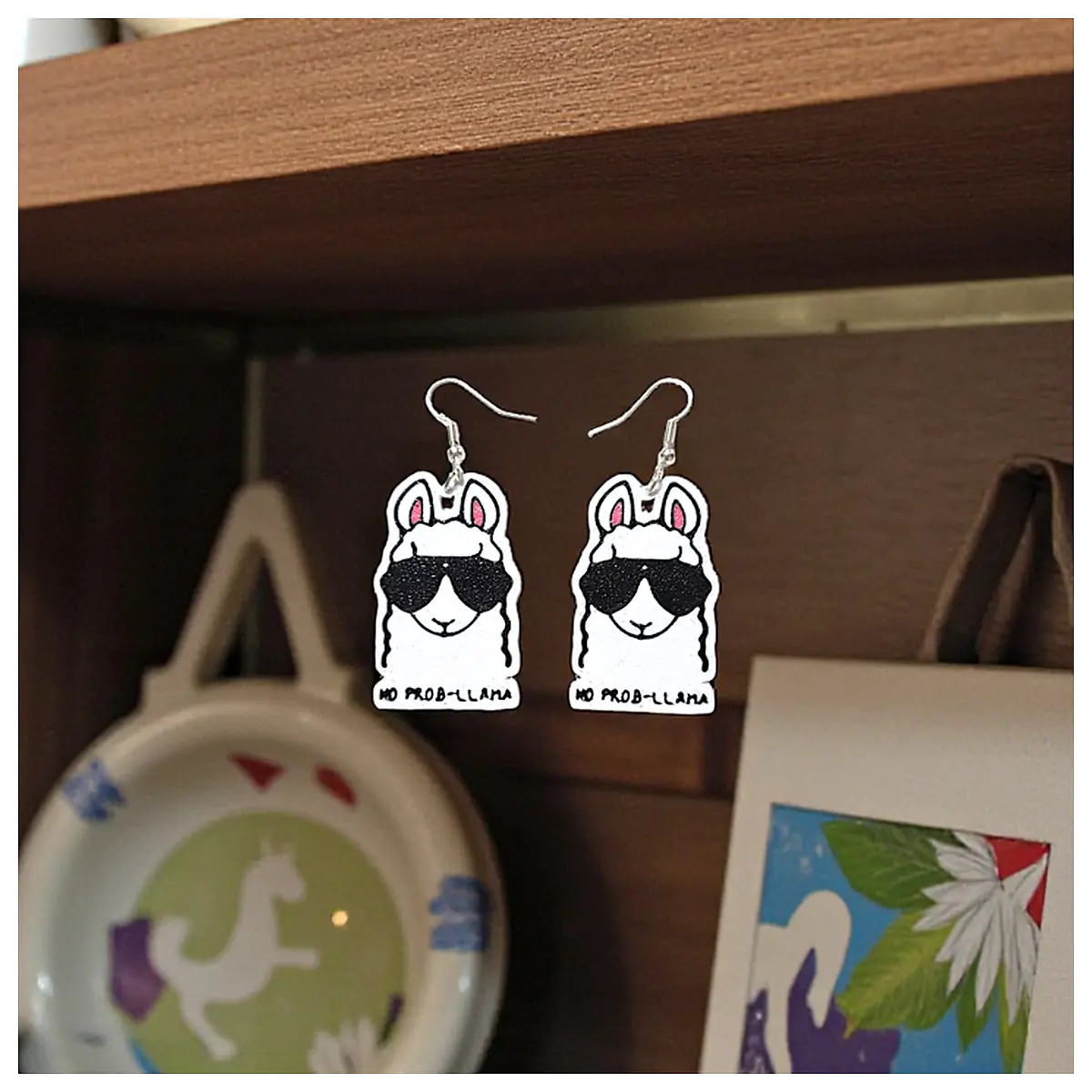Small No Prob Llamas Earrings Replacement Earring Parts Repair Accessories Suitable for Various Occasions Simple Fashion