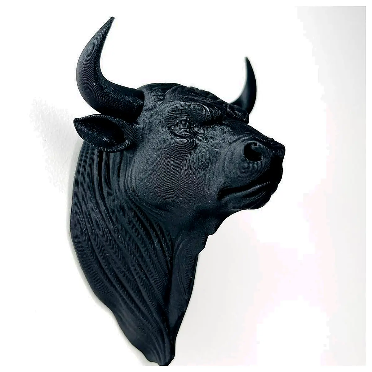 Bull Horn Wall Display Keychain Holder Decor Storage Shelf Keychains Accessories Home Office