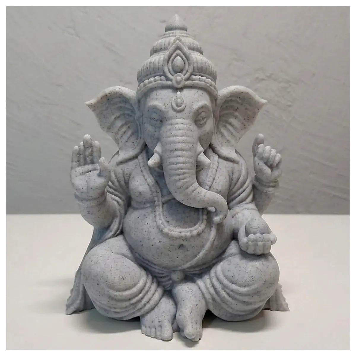 Lord Ganesha Statue Seated Figure Hindu Deities Ornament Home Decor Religious Art Spiritual Gifts