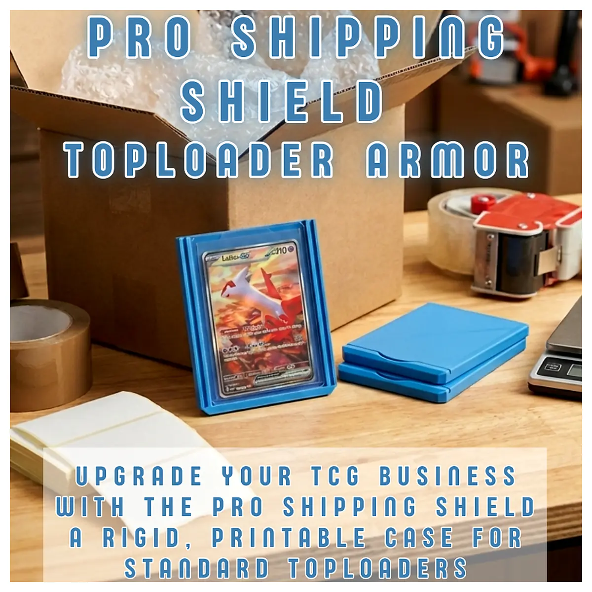 Toploader Armor Protector Shipping Case Air Cargo Mail Packaging Security Accessories Transport Parts