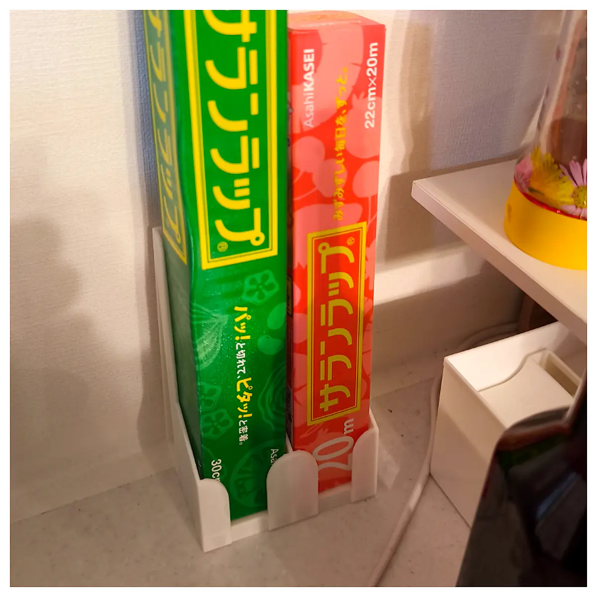 Wrap Clips Kitchen Roll Holder Organizer Seal Bag Accessory Fridge Storage Roll Wrap Stand Wrap Gripper