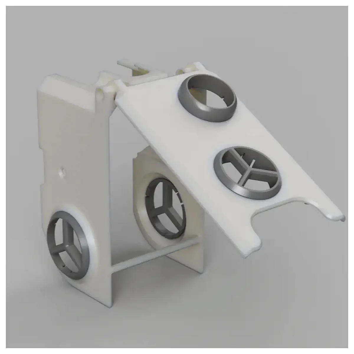 Creality 3D Printer Extruder Cover Door Shield Heat Insulation Cover Accessory Replacement Parts Compatible with CR 10 Upgrade Version