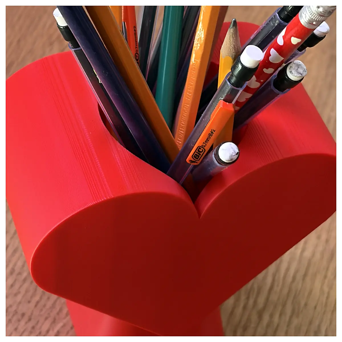 Pencil Holder Desktop Organizer Pen Cup Storage Accessory Decoration Office School Gift Creative Simple