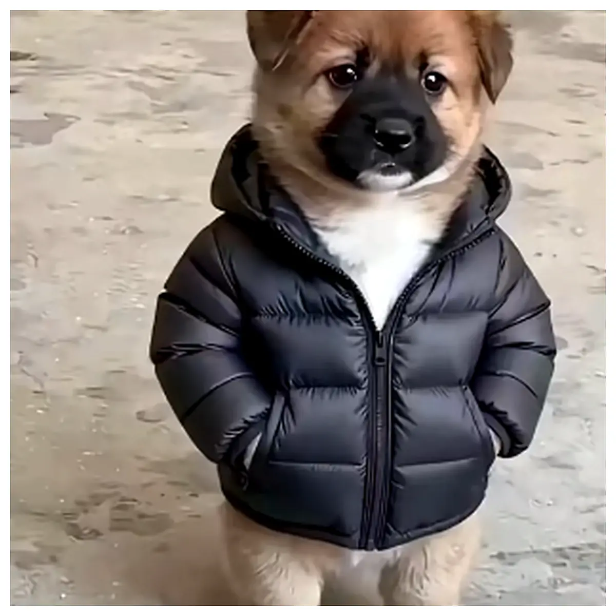 Puppy Winter Coat Fluffy Jacket Pet Wool Sweater Warm Outfit Small Dog Winter Apparel Suitable for Small Breeds