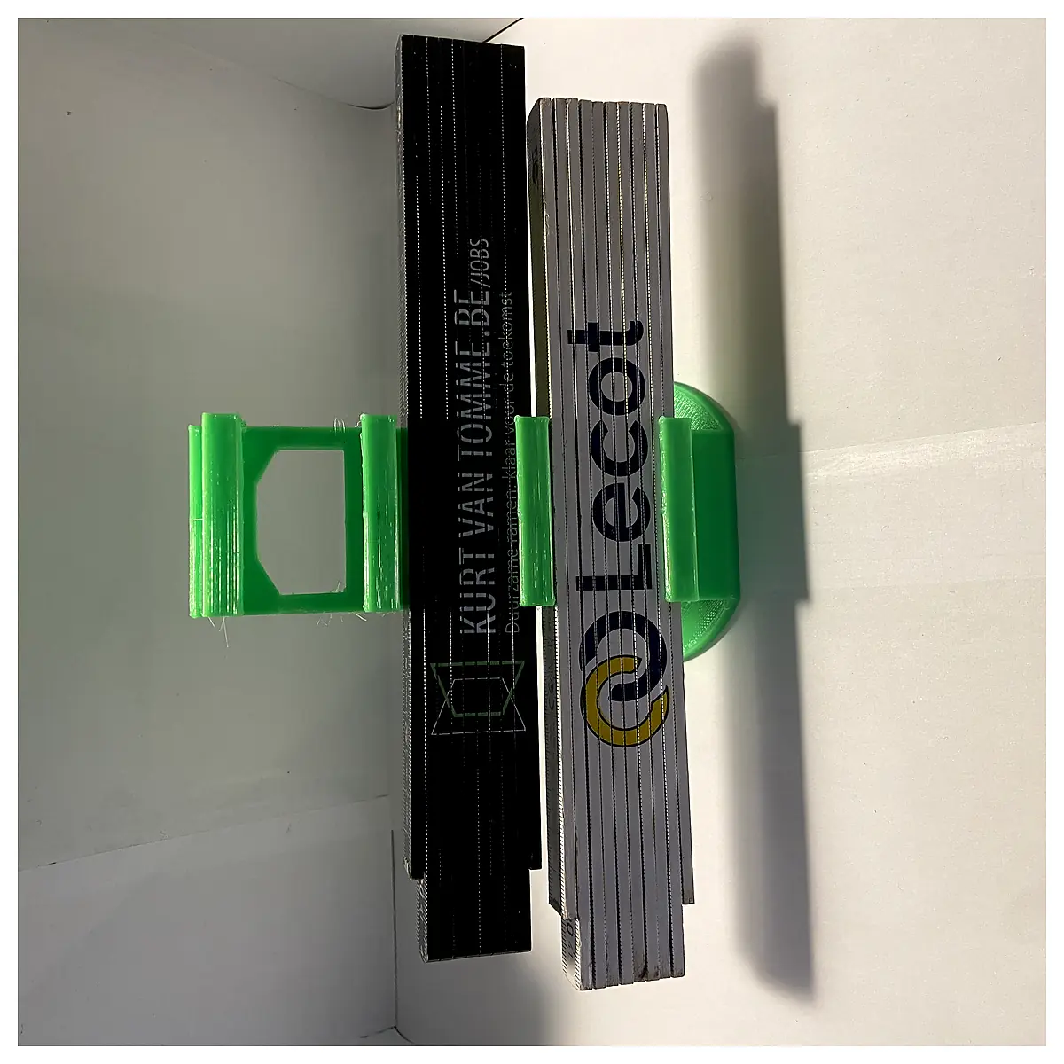 Ruler Holder Clip Stand Organizer Ruler Case Desktop Measuring Tool Office Learning Supplies