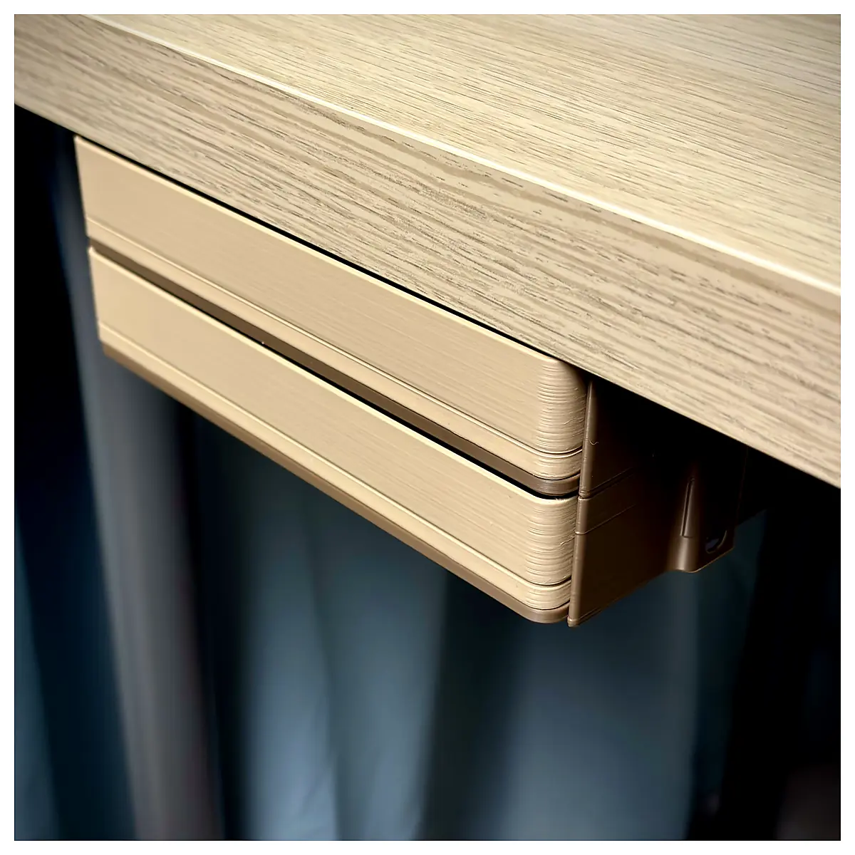 Under Desk Drawer System Modular Gridfinity Storage Organizer Push Lock System Parts Accessories