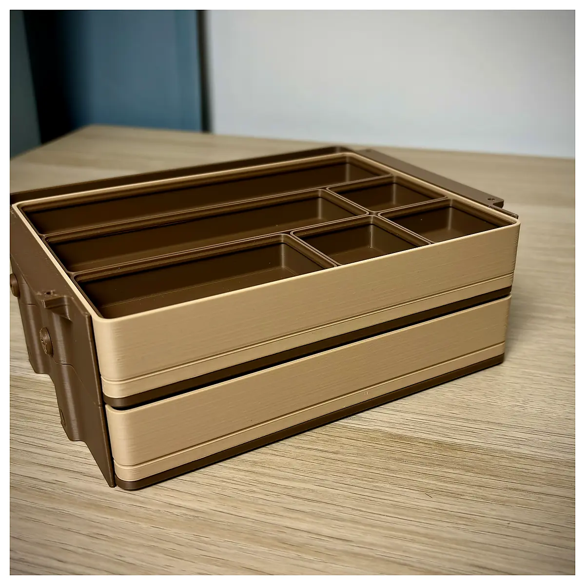 Under Desk Drawer System Modular Gridfinity Storage Organizer Push Lock System Parts Accessories