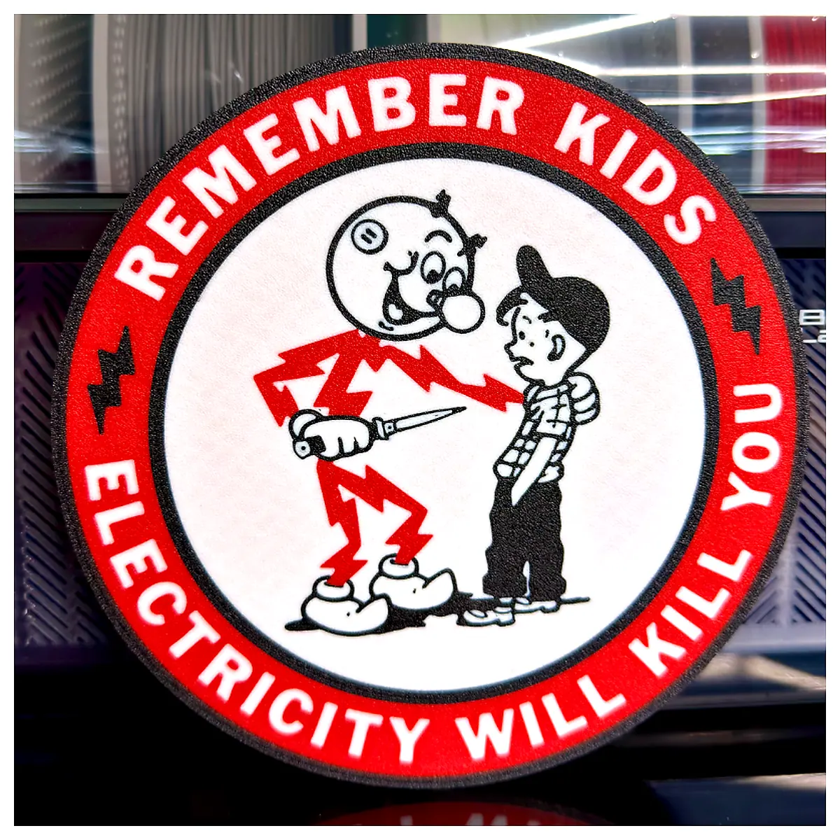 Kids Electricity Safety Warning Danger Electrical Hazard Child Education Shock Emergency Safety