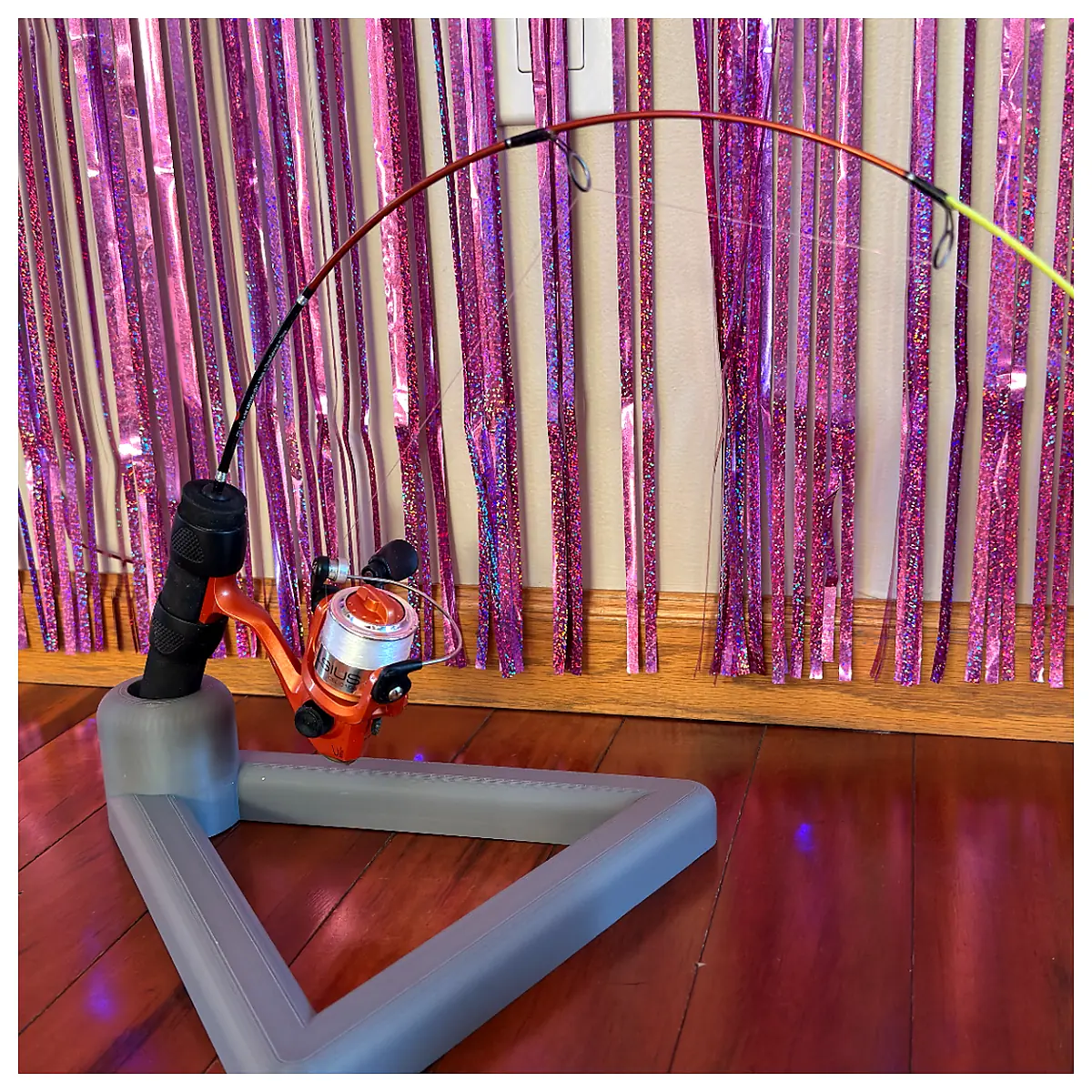 Ice Fishing Rod Holder Accessories Rod Support Bracket Installation Stabilizer Ice Fishing Gear