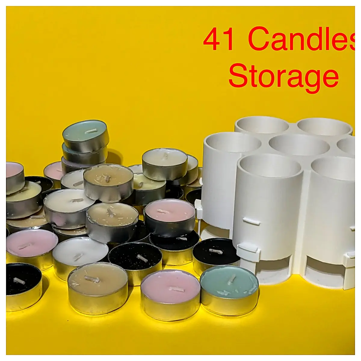 Tea Wax Storage Box Storage Box Organizer Storage Container Tea Accessories Small Item Organizer