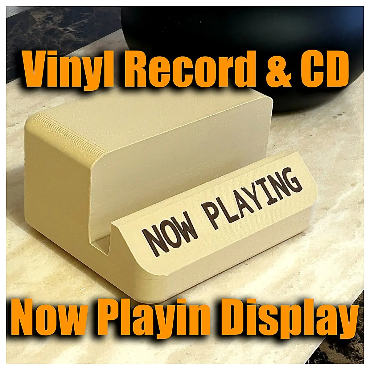 Vinyl Record CD Player Display Stand Shelf Music Collection Storage Rack Decoration Shelf for Vinyl Lovers