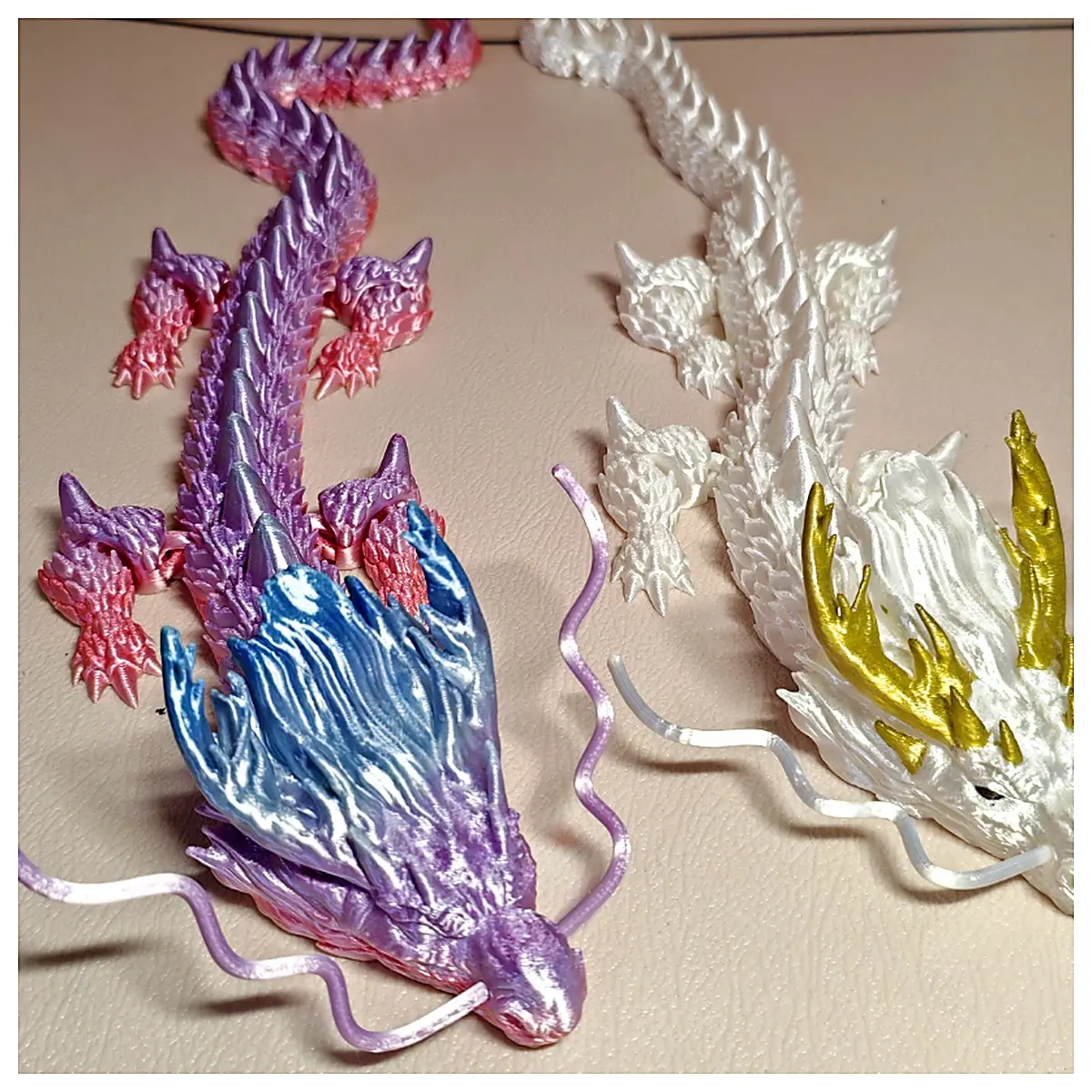 Donghai Longwang Aoguang Supportless Joint Dragon Toy Model Dragon Toys Dinosaur Toys Dragon Model Collection Toys Realistic Dragon