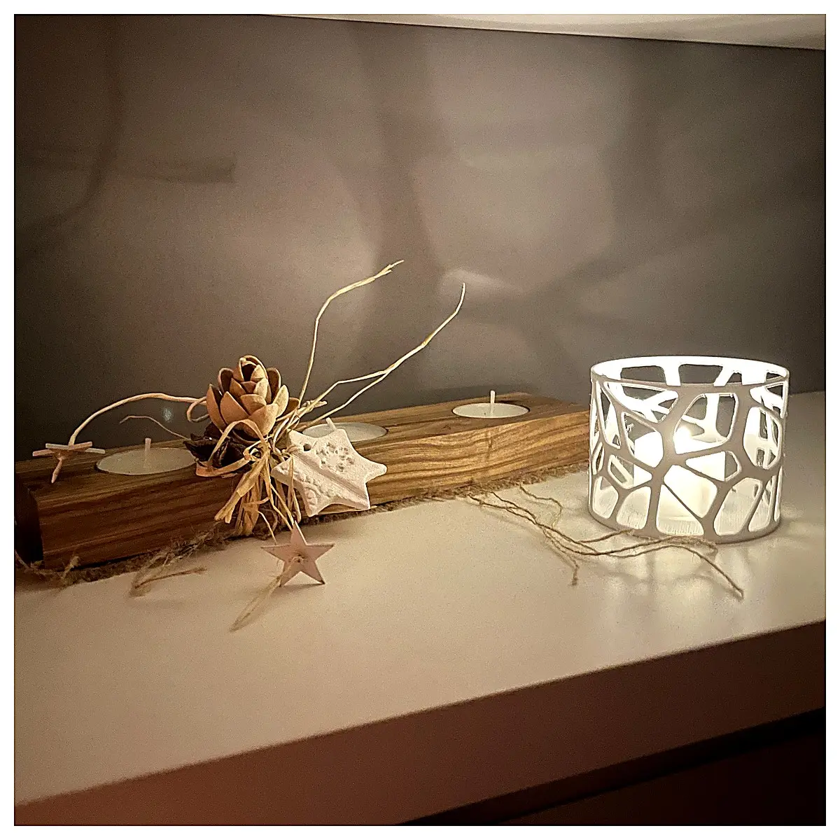 Candlelight Decor Voronoi Pattern Vase Modern Home Accent Creative Art Piece Living Room Bedroom Decoration Multi Functional Vase