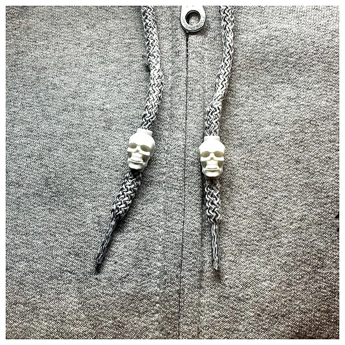 Gothic Skeleton Shirt Lace Details Death Theme Devil Costume Gothic Fashion Party Wear Cosplay