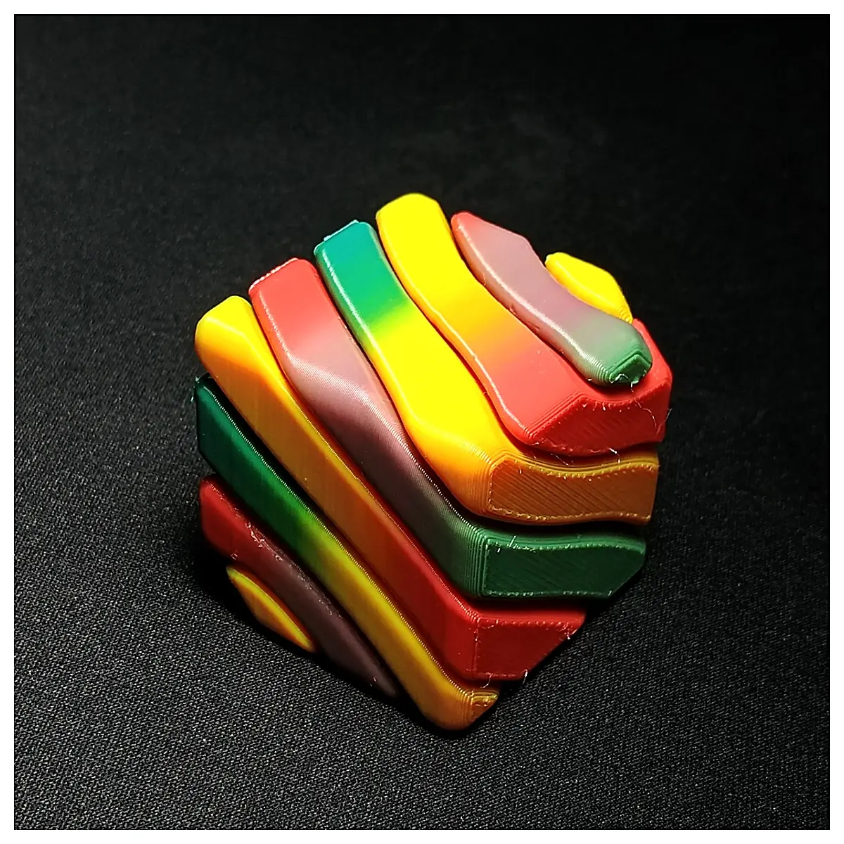 Through Cube Puzzle Brain Teaser Toy Kids Fun Training 3D Puzzle Challenge Family Entertainment