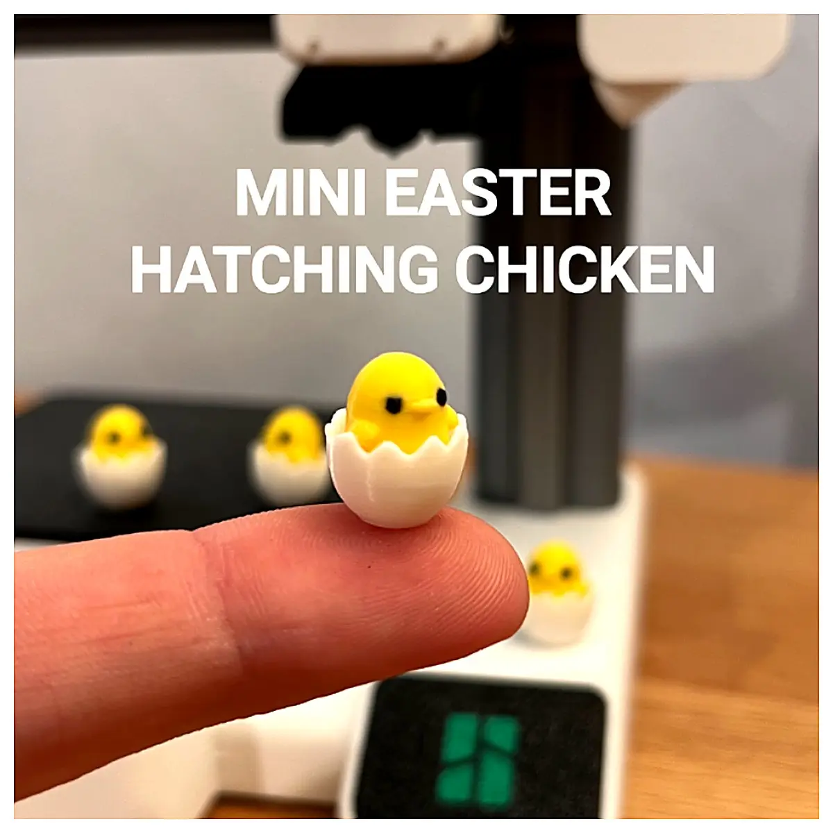 Mini Resurrection Chicken Toy Hatching Animation Realistic Baby Chick Holiday Decoration Easter Gift Kids Toy
