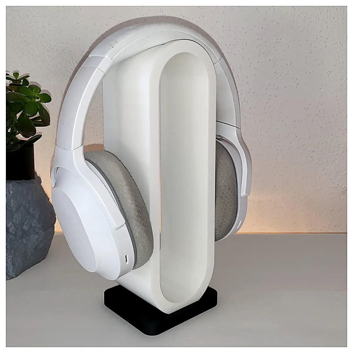 Headphone Holder Mount Phone Holder Stand Mobile Stabilizer Car Mount Desk Support Accessory Support Universal Fit