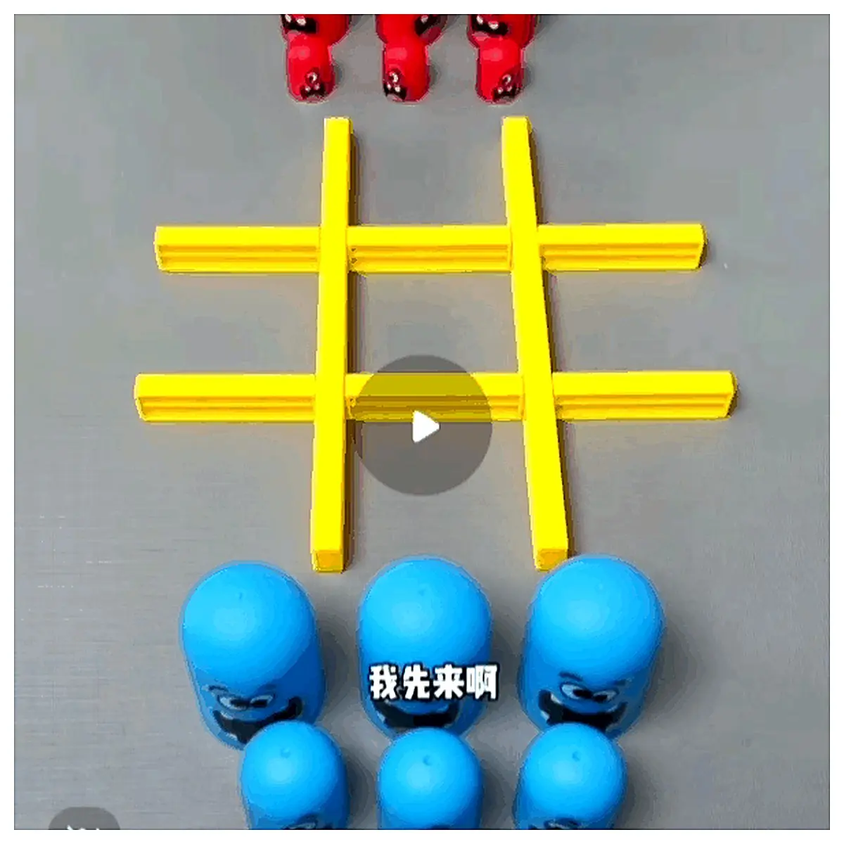 Nested Doll Chess Set Fun Toe Game Puzzle Family Board Game Kids Adults Strategy Challenge