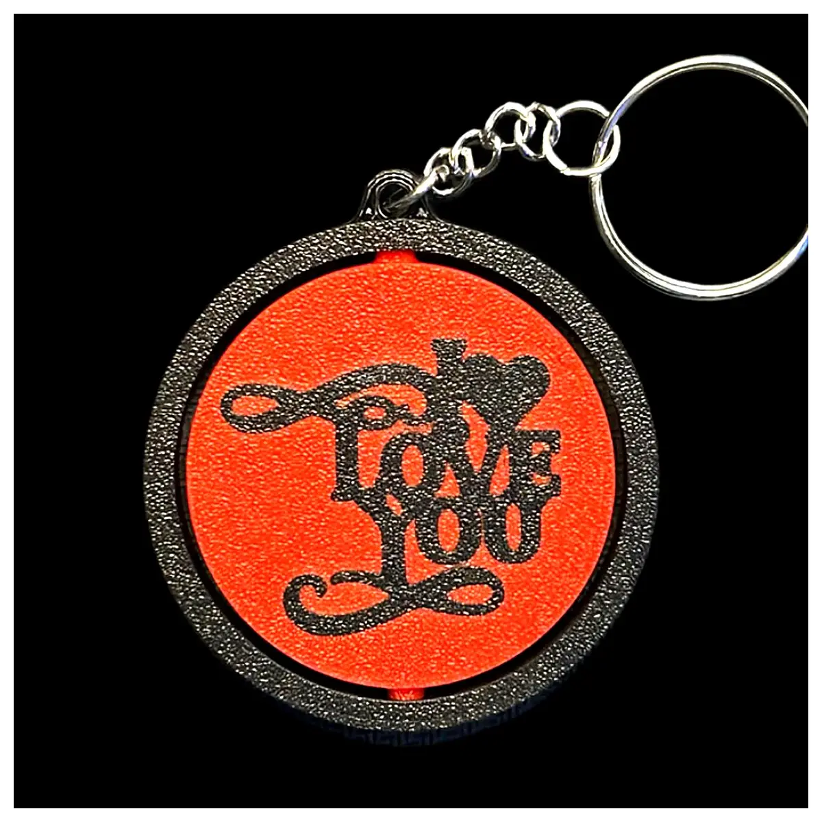 Rotating Keychain Fun Creative Gift Cute Charm Anniversary Present Birthday Surprise Girlfriend Gift Keychain Accessories