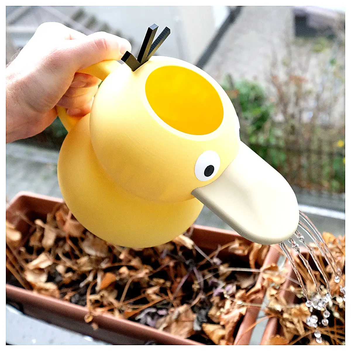 Dada Duck Sprinkler Waterer Duck Nozzle Pet Drinking Bowl Bird Irrigation Accessories Duck Toy Parts